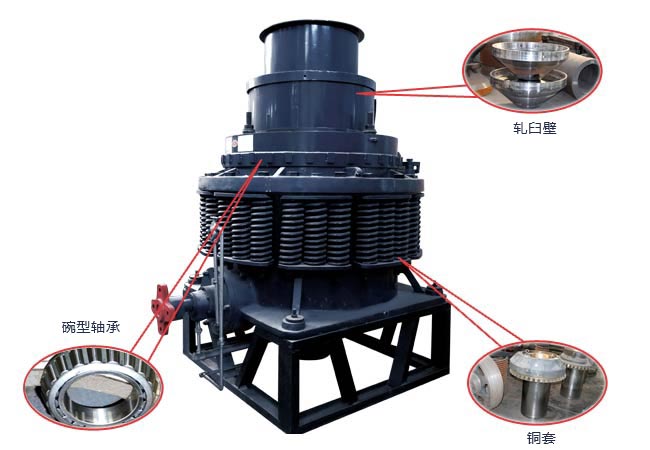 圆锥破碎机配件介绍