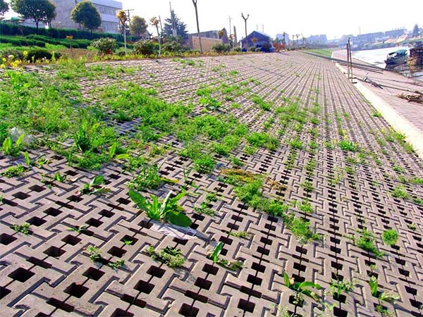 再生产品应用于城市建设中